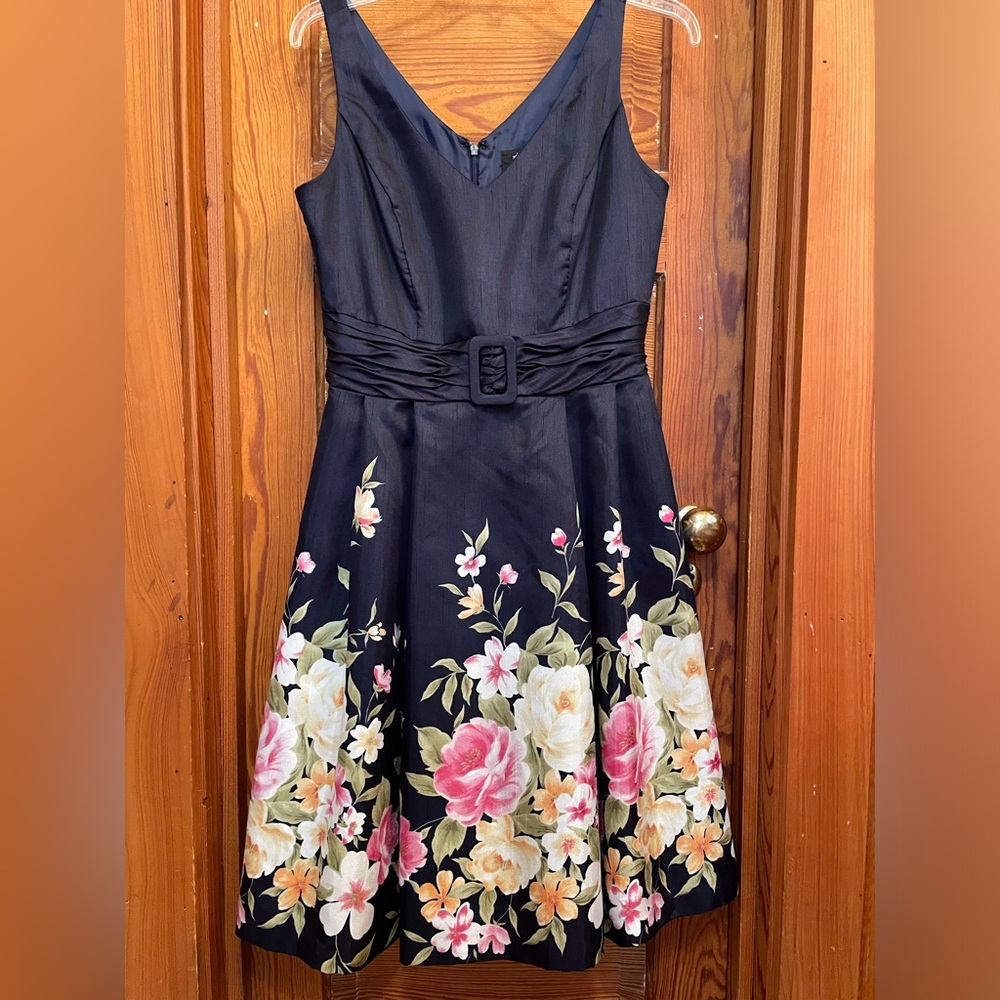 Positive Attitude spring summer floral dress